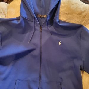 3xlt Polo zip up hoodie